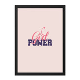 Girl Power Wall Art, Feminist Decor, Empowering Woman, Girls Room Decor, Trendy Wall Decor - Tawshia